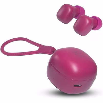 Audífonos Inalámbricos Perfect Choice TWS Mini Tiny Beats - Sonido Portátil en Rosa