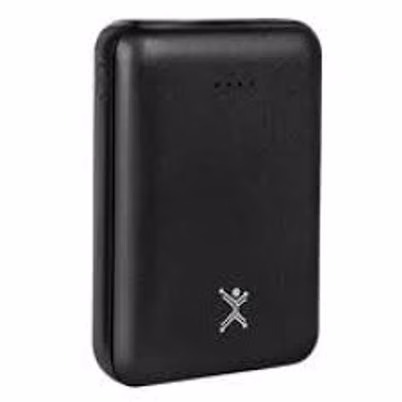 Power Bank 10000mAh Perfect Choice Bolt Negro con Carga Rápida 22.5W y Cable USB-C Integrado