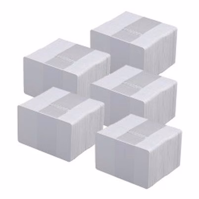 Tarjetas de PVC Evolis PCVB30M/500 - 500 Piezas Blancas para Impresión Profesional