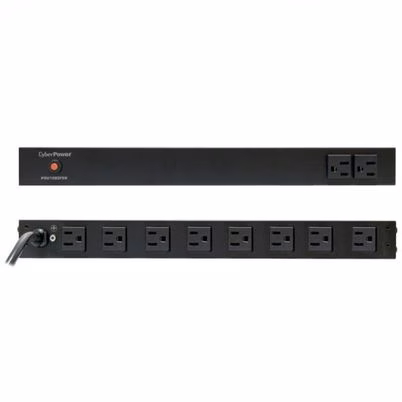 Cyberpower Pdu Para Rack 1u Pdu15b2f8r, 15a, 120v, 10 Contactos