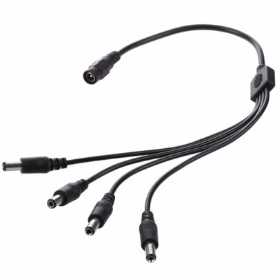 Divisor De Fuente Provision-Isr Pr-C14 1 Entrada A 4 Salidas Cctv