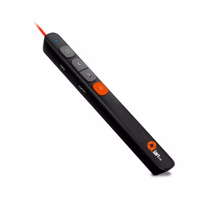 Presentador Qian Qlp-2000 Tecnología Laser Conectividad Inalámbrico-Rf Alcance Máximo Inalámbrico 100m Indicadores Led Color Del Producto Negro