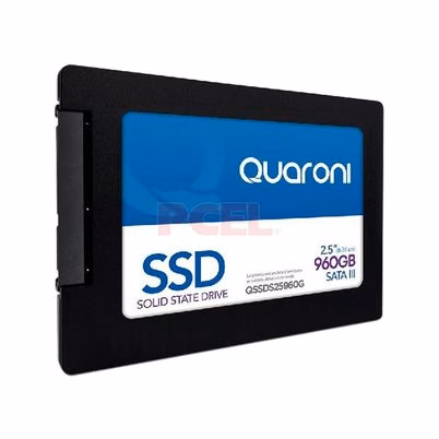Unidad De Estado Solido Quaroni A400 (2.5") 960gb Transferencia 6.0 Gb/S Serial Ata Iii Negro