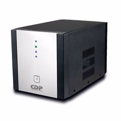 Regulador de Voltaje CDP R-AVR3008 de 3000VA con 8 Salidas, Protección Coaxial y 525 Julios de Energía