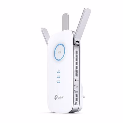 Repetidor De Red Tp-Link Re550 Conectividad Inalámbrico 1 Conector Rj-45 5 Ghz Transferencia De Datos Maxima 1300 Mbit/S 3 Antenas Externas Color Blanco