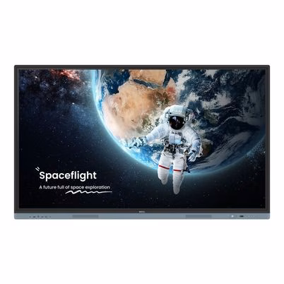 Monitor Interactivo Benq Rm8604 (86") Tipo De Panel Ips Resolución De La Pantalla (3840x2160) Pixeles 8gb De Ram Tiempo De Respuesta 8ms 4k Ultra Hd Sistema Operativo Android 13 Color Del Producto Negro
