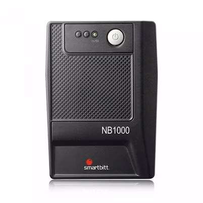 No Break Smartbitt SBNB1000 - UPS Línea Interactiva 1000VA 500W con 6 Contactos
