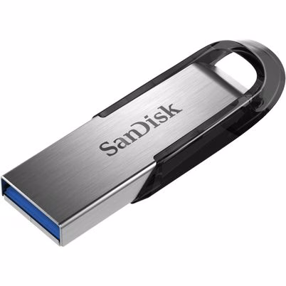 Memoria Flash SanDisk Ultra Flair de 16GB en Color Plata con Interfaz USB 3.0 y Velocidad de Lectura de 130MB/s