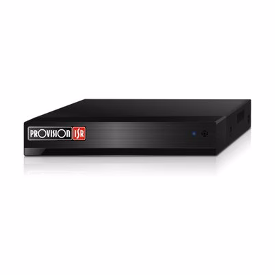 Dvr Provision 1080p Lite, Entrada 8 Canales Bnc Estndar, 2 Canales Ip, H265, Salida Hdmi 1920x1080, Vga 1280x1024, Mini Metal, 1 Hdd, Entrada Y Salida De Audio, Serie Slim.