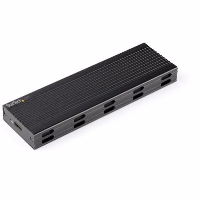 Startech.Com Caja Externa Usb-C De 10gbps A Nvme M.2 Or Ssd Sata M.2 - Carcasa De Aluminio Portátil Para Ssd Ngff M.2 Pcie/Sata - Con Cables Usb C Y Usb A - Usb Tipo C - Soporta 2230/2242/2260/2280