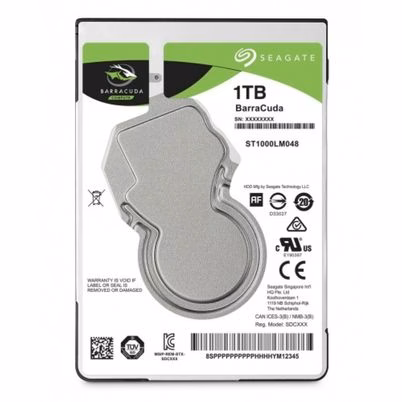 Disco Duro Para Laptop Seagate Barracuda 2.5", 1tb, Sata Iii, 5400rpm, 128mb Cache St1000lm048