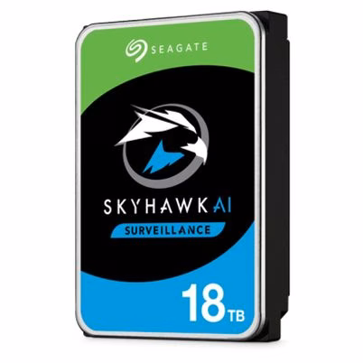 Disco Duro Interno Seagate Surveillance Hdd Skyhawk Ai 18tb 3.5" Serial Ata Iii 7200 Rpm
