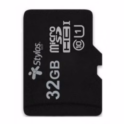 Tarjeta Memoria Flash MicroSDHC Stylos 32GB Clase 10 UHS-I - Rendimiento Confiable para Dispositivos Móviles
