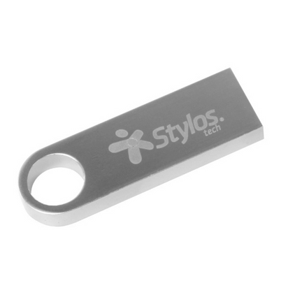 Memoria USB Stylos ST100 128GB: Almacenamiento Portátil USB 2.0 de Alta Capacidad