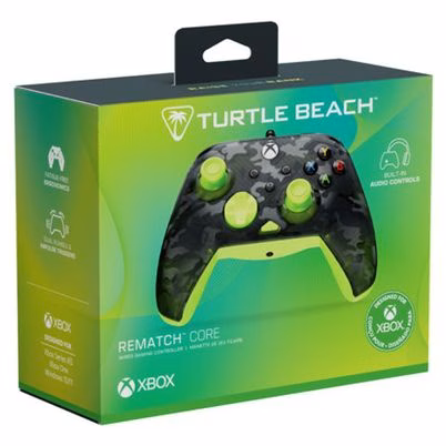 Control Turtle Beach Ghost Black Tbc-2001-75 Conectividad Alámbrica Interfaz Usb-C Tecnología De Control Analógico/Digital Longitud Del Cable 2.5 M Compatible Con Xbox Series X, Xbox Series S, Xbox One Color Negro, Amarillo