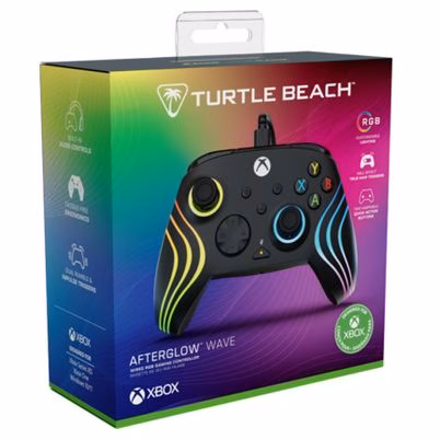 Control Turtle Beach Afterglow Wave Tbc-2002-05 Conectividad Inalámbrico Bluetooth Interfaz Usb-C Compatible Con Xbox Series X/S, Xbox One Control Negro