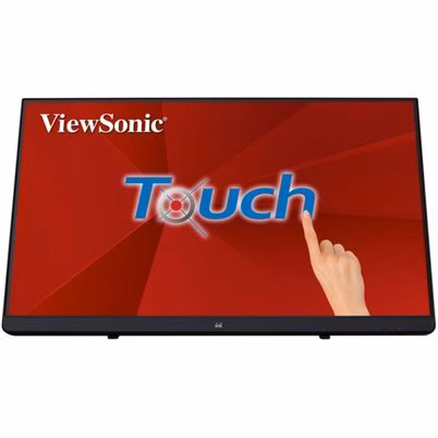 Monitor Touch Viewsonic Td2230 (21.5") Ads Resolución (1920x1080)  Displayports , Hdmi Full Hd Negro