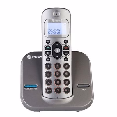 Teléfono Teléfono Steren Tel-2414 Identificador De Llamadas 25 M Plata