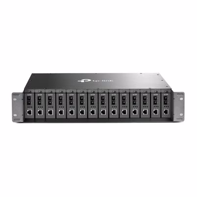 Tp-Link Tl-Mc1400 Chasis De Red Negro