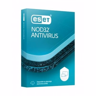 Licencia Antivirus Eset Nod32 1 Año 3 Usuarios Caja