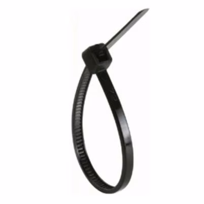 Cincho Steren Ty24ne Fuerza De Tensión 18 Kg Dimension (100mm X 2.5mm) Paquete Con 100 Piezas Por Bolsa Material Nylon Color Negro