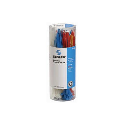 Kit De Cinchos Sujetacables Steren Ty300 300 Pieza(S) Colores Surtido