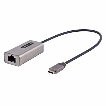 Startech.Com Adaptador Usb-C A Ethernet - Adaptador Usb 3.0 De Red Ethernet Gigabit 10/100/1000 Mbps - Adaptador Usb Tipo C A Rj45 Ethernet - Cable De 30cm Incorporado - Sin Controladores