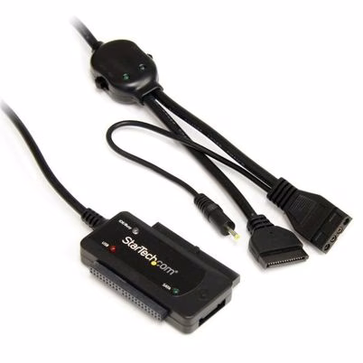 Startech.Com Adaptador Combo Sata Ide A Usb 2.0 Para Disco Duro Y Ssd Con Alimentación - Sata - Ide - Lp4 - Usb A