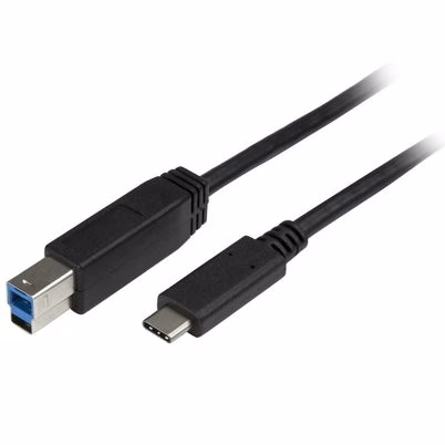 Startech.Com Cable Adaptador De 2m Usb Tipo C A Usb B Usb 3.0 (5gbps) - Cable De Impresora Usb C A Usb Tipo B