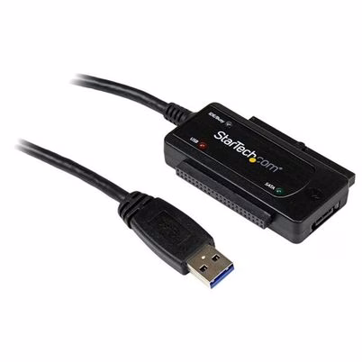 Startech.Com Adaptador Convertidor Sata Ide 2, 5 3, 5 A Usb 3.0 Super Speed Para Disco Duro Hdd - Serial Ata Usb A
