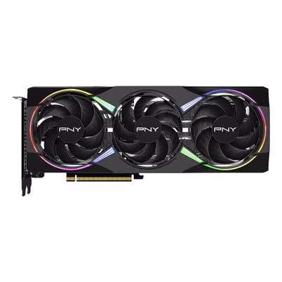 Tarjeta Gráfica PNY Epic-X GeForce RTX 5060 Ti 8GB GDDR7 en Color Negro con Interfaz PCIe 5.0 y 3 Ventiladores