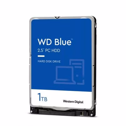 Disco Duro Western Digital Blue 1tb 2.5" Serial Ata Iii 5400 Rpm