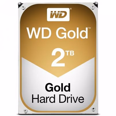 Disco Duro Interno Western Digital Wd Gold 3.5", 2tb, Sata Iii, 6 Gbit/S, 7200rpm, 128mb Cache Wd2005fbyz