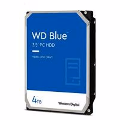 Disco Duro Interno Wd Blue 4tb 3.5 Escritorio Sata3 6gb/S 256mb 5400rpm Windows Wd40ezax