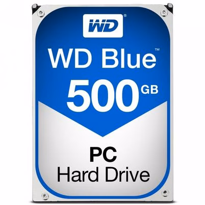 Disco Duro Interno Western Digital Wd Blue 3.5", 500gb, Sata Iii, 6 Gbit/S, 7200rpm, 32mb Cache Wd5000azlx
