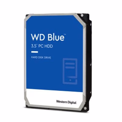Disco Duro Interno Western Digital Blue Wd60ezax (3.5") 6tb Serial Ata Iii Transferencia 6 Gbit/S 5400 Rpm Color Negro, Azul