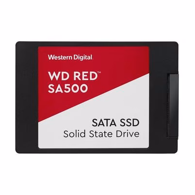 SSD Western Digital WD Red SA500 de 1TB con Interfaz SATA III, Factor de Forma 2.5" y Velocidades de Lectura de 530 MB/s