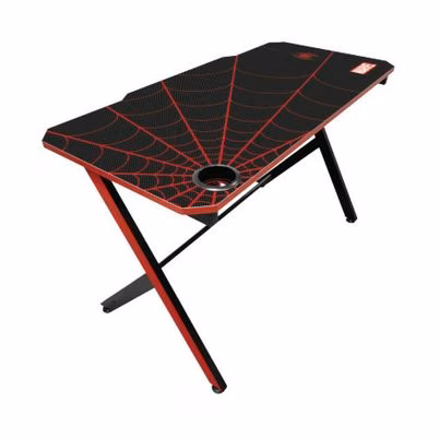 Escritorio Gamer Xtech Xtf-Md200sm Capacidad Máxima De Peso 40 Kg Retroiluminación Led Material Metal, Aluminio, Acero Color Del Producto Negro