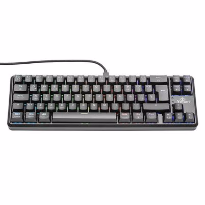 Teclado Gamer Yeyian Ytm-28210b Akil S3500 Mecanic Switch Azul Rgb